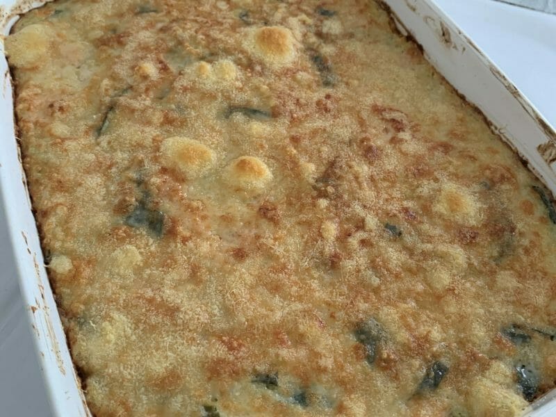 Cliquez pour zoomer ! Gratin de perles, saumon et courgettes Thermomix par Mélusine