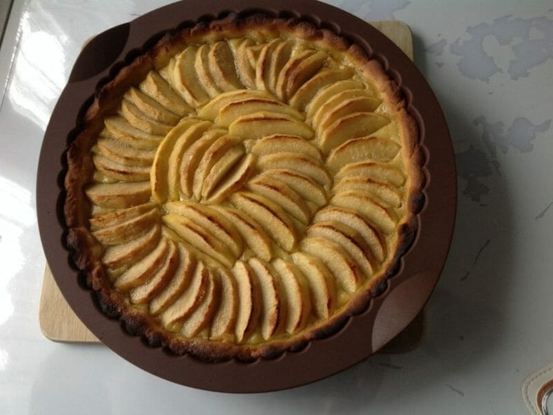 Cliquez pour zoomer ! Tarte aux pommes alsacienne Thermomix par Nine2303