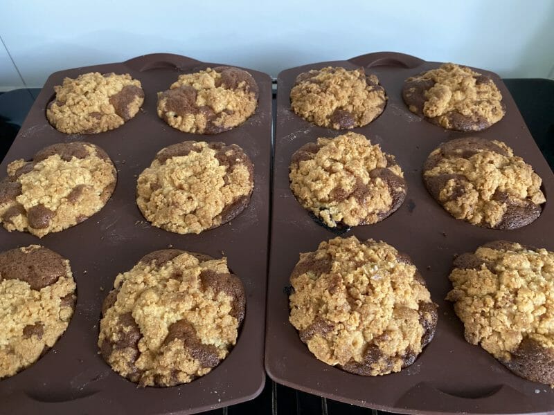 Cliquez pour zoomer ! Crumb cake framboises Thermomix par Nine2303