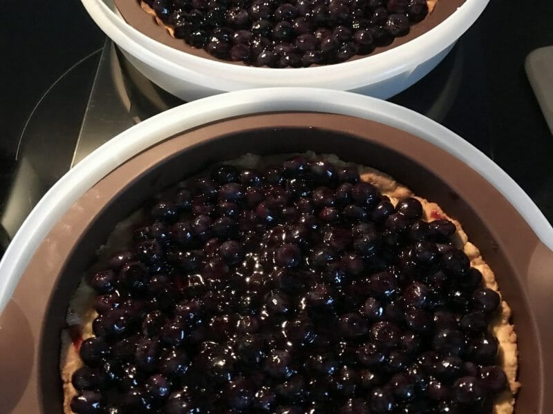 Cliquez pour zoomer ! Tarte aux myrtilles Thermomix par Nine2303