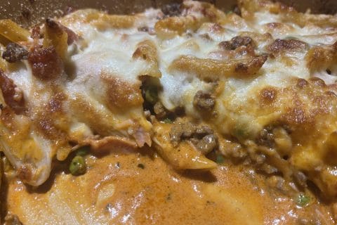 Cliquez pour zoomer ! Rigatoni al forno Thermomix par valou31150