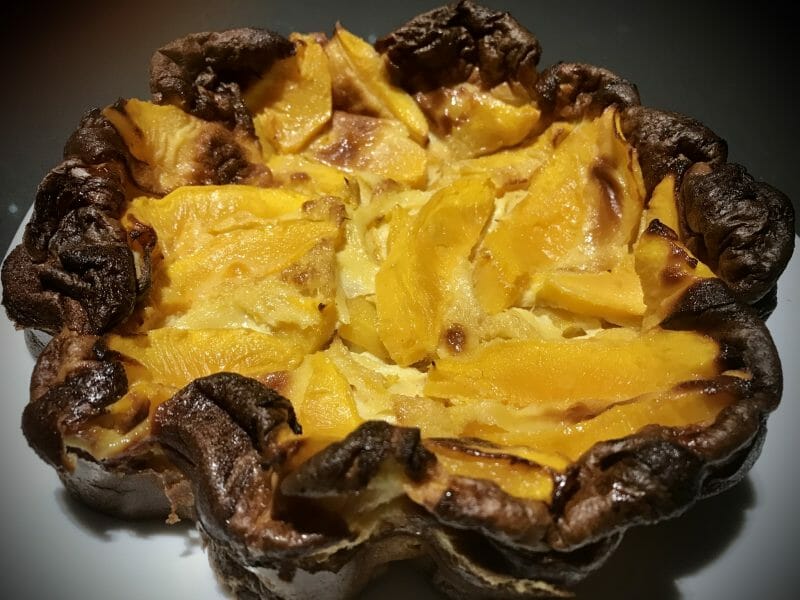 Cliquez pour zoomer ! Clafoutis à la mangue Thermomix par valou31150