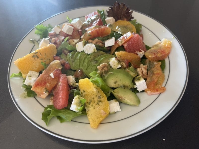 Cliquez pour zoomer ! Salade d’agrumes à la menthe Thermomix par valou31150