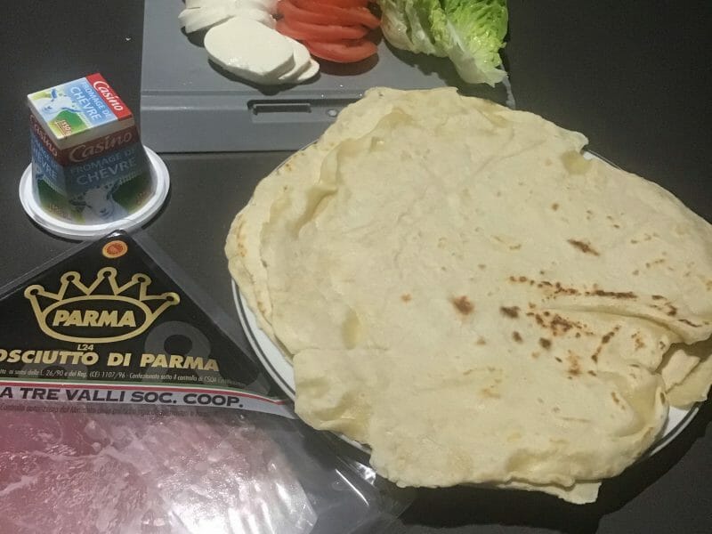 Cliquez pour zoomer ! Piadine Thermomix par valou31150