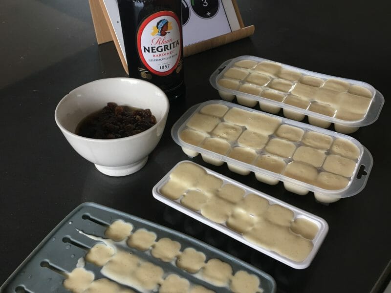 Cliquez pour zoomer ! Glace rhum raisins Thermomix par valou31150