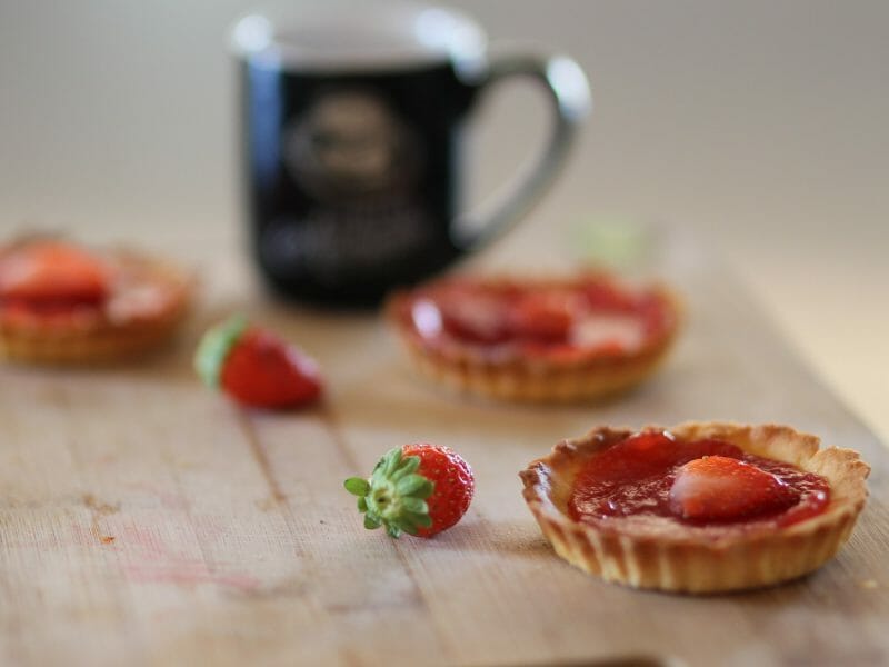 Cliquez pour zoomer ! Mini tartelettes aux fraises Thermomix par valou31150