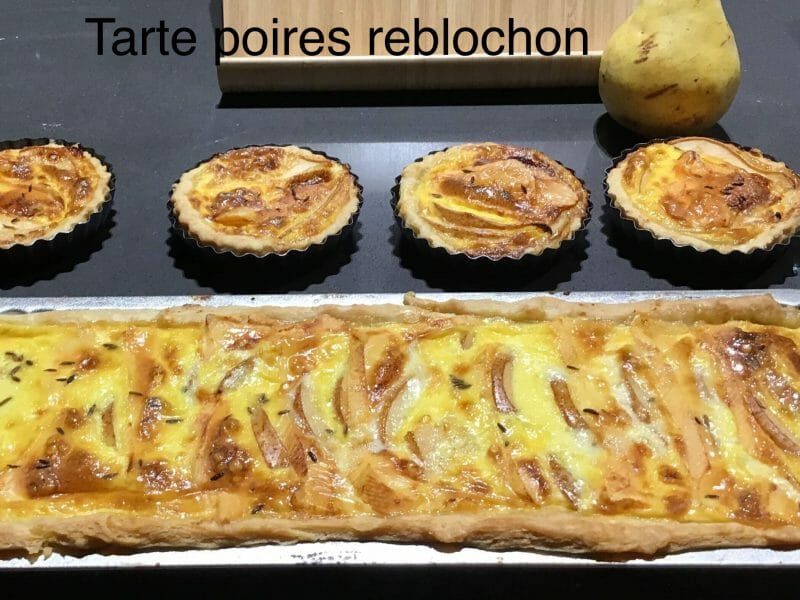 Tarte Reblochon A La Poire Au Thermomix Cookomix