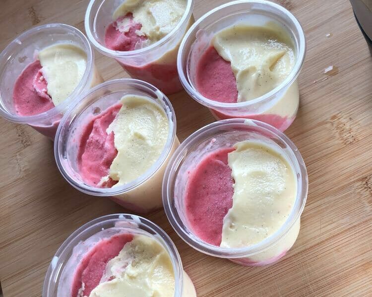 Cliquez pour zoomer ! Glace à la fraise Thermomix par Mathilde_2706