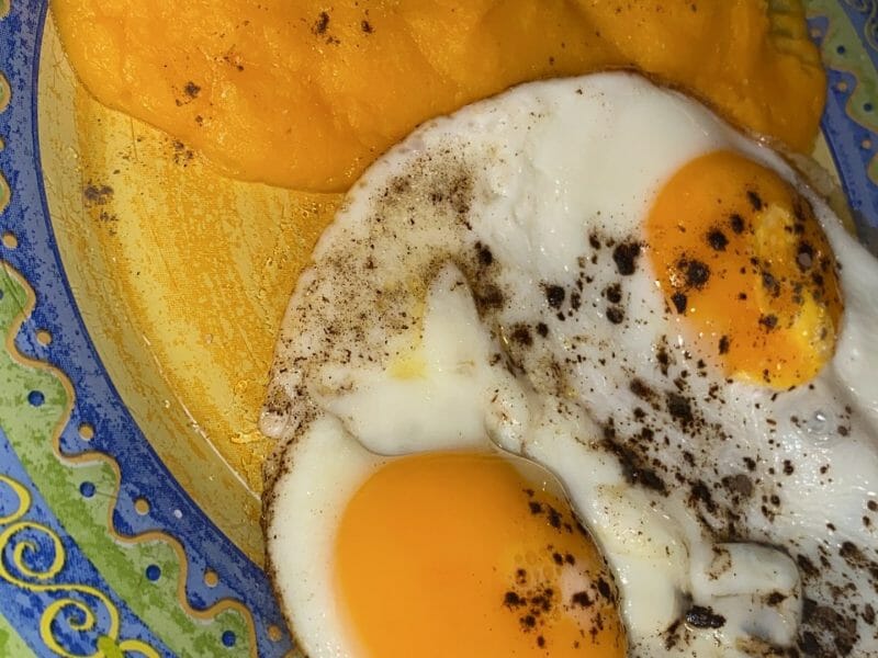 Cliquez pour zoomer ! Purée de patates douces au lait de coco Thermomix par oumsumayya