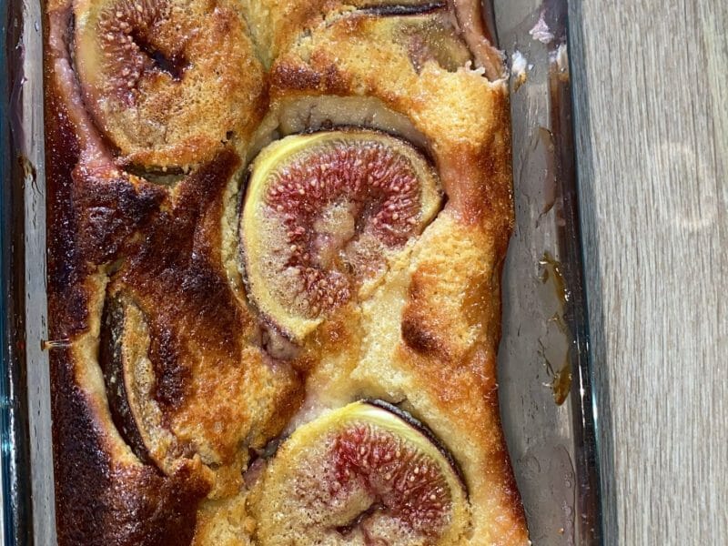 Cliquez pour zoomer ! Clafoutis aux figues Thermomix par oumsumayya