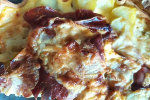 Cliquez pour zoomer ! Tarte gorgonzola et jambon de Parme Thermomix par DreyDo