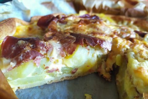 Cliquez pour zoomer ! Tarte gorgonzola et jambon de Parme Thermomix par DreyDo