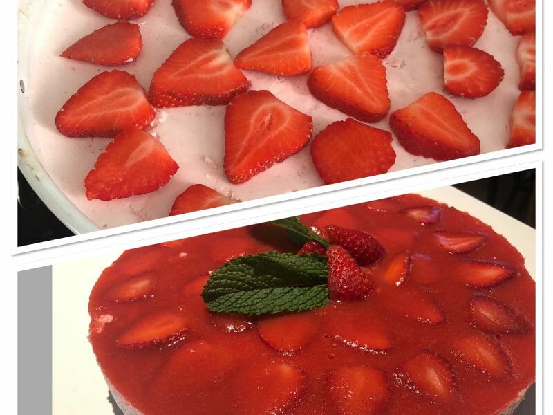 Cliquez pour zoomer ! Bavarois aux fraises Thermomix par Titepuce