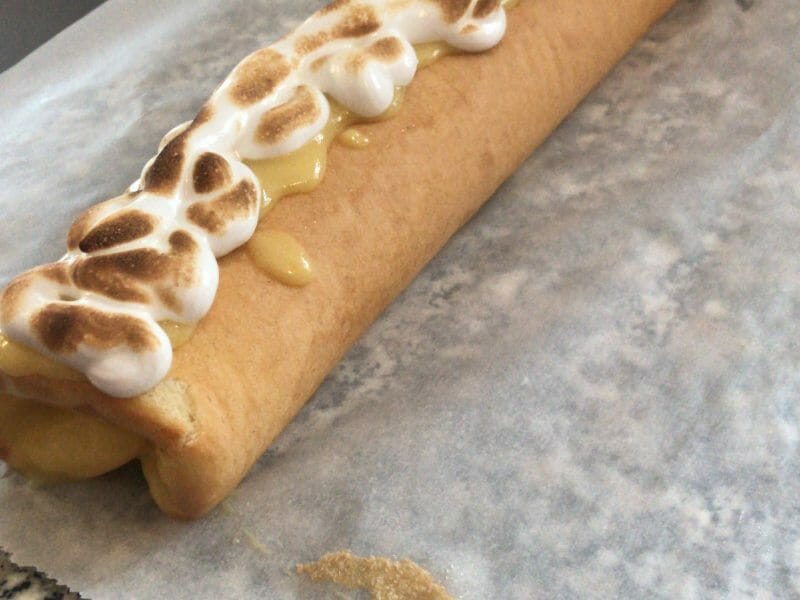 Cliquez pour zoomer ! Bûche au citron meringuée Thermomix par super