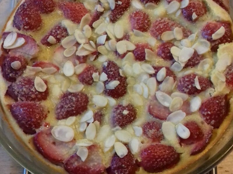 Cliquez pour zoomer ! Clafoutis aux fraises Thermomix par Toutoune2603