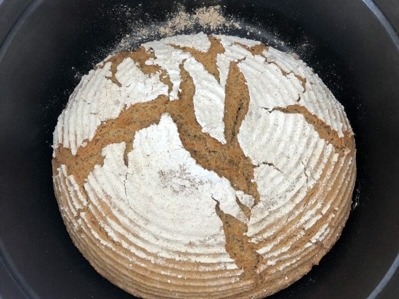 Cliquez pour zoomer ! Pain d’épeautre en cocotte Thermomix par malu17