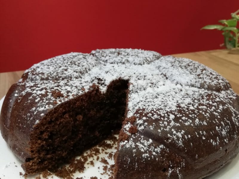 Gâteau au chocolat et courgettes au Thermomix - Cookomix