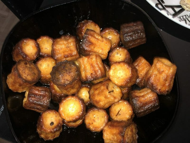 Cliquez pour zoomer ! Mini cannelés chorizo comté Thermomix par meumeuch