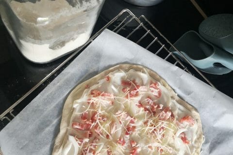 Cliquez pour zoomer ! Flammekueche traditionnelle Thermomix par Piiiixxxel