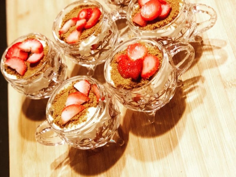 Cliquez pour zoomer ! Tiramisu aux framboises et spéculoos Thermomix par lilarose84