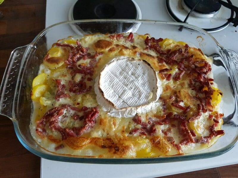 Cliquez pour zoomer ! Gratin de pommes de terre à la normande Thermomix par Akkabene