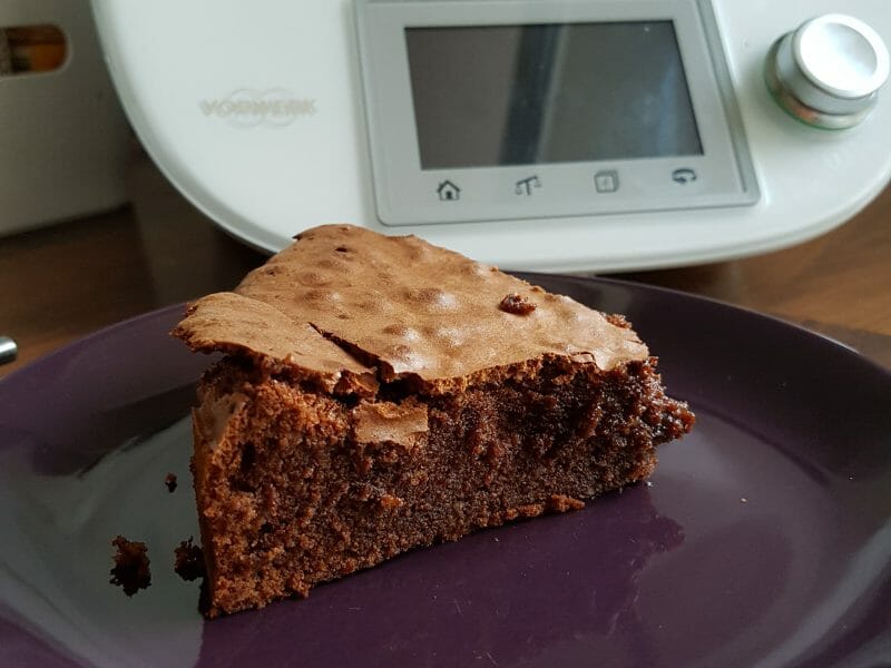Cliquez pour zoomer ! Gâteau macaroné au chocolat Thermomix par Akkabene