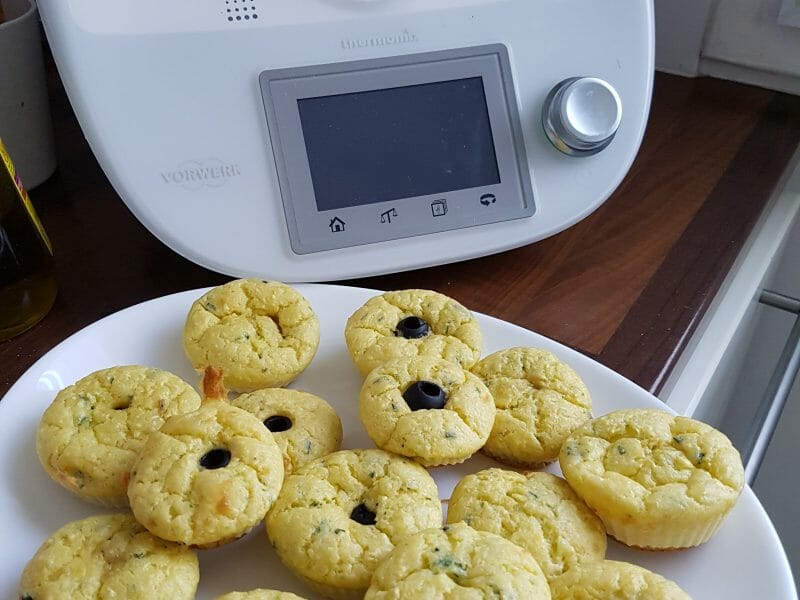 Cliquez pour zoomer ! Bouchées courgettes mozzarella Thermomix par Akkabene