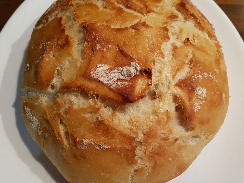 Cliquez pour zoomer ! Pain Cocotte Thermomix par Akkabene