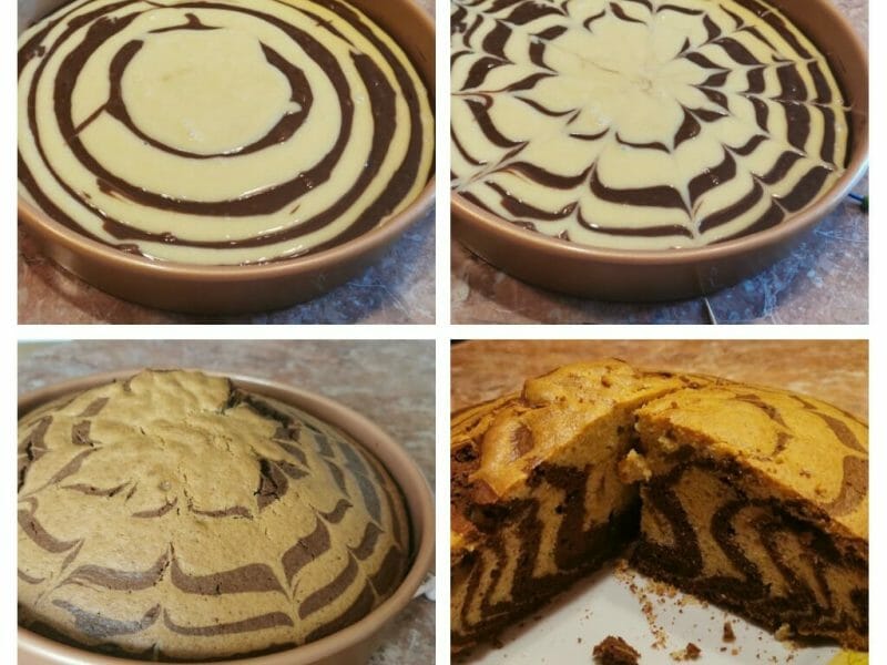 Gateau Zebre Au Thermomix Cookomix Gateau Zebre Au Thermomix Cookomix