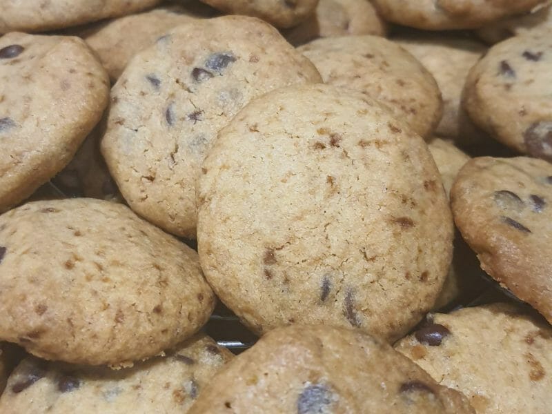 Cliquez pour zoomer ! Cookies aux pépites de chocolat blanc Thermomix par marlene47