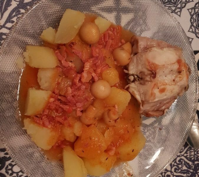 Cliquez pour zoomer ! Lapin sauce chasseur Thermomix par Laurence66