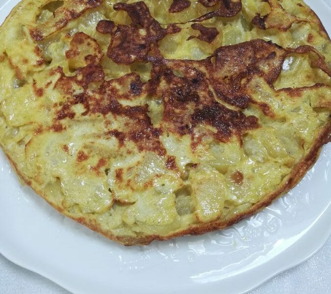 Tortilla de patatas au Thermomix Cookomix
