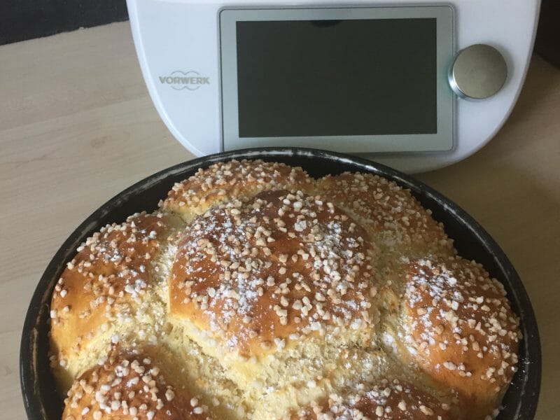 Cliquez pour zoomer ! Brioche Buchty Thermomix par lydie37