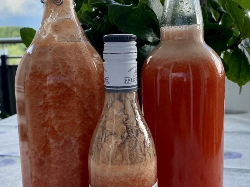 Cliquez pour zoomer ! Limonade à la fraise Thermomix par Eligori