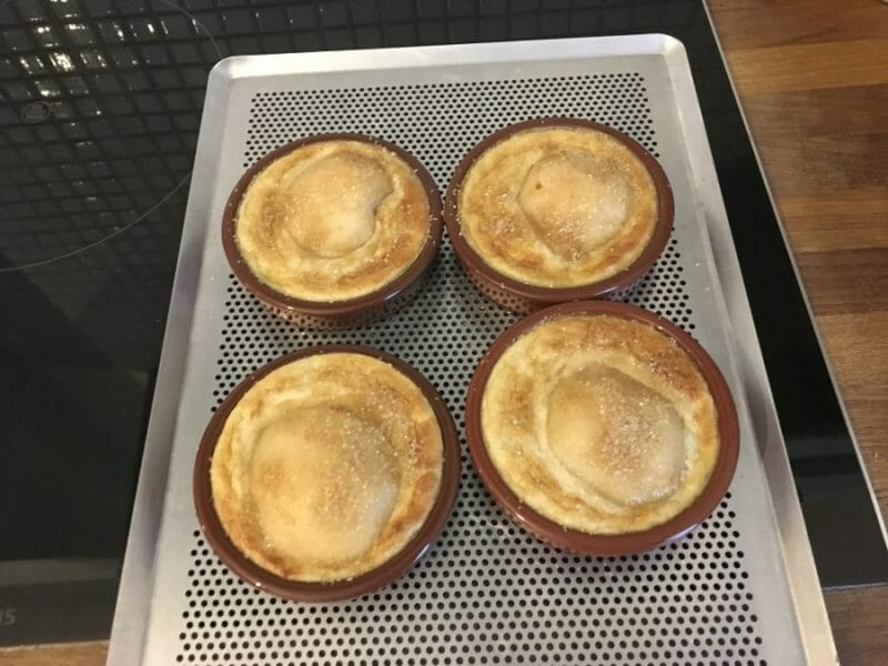 Cliquez pour zoomer ! Petits flans à la poire Thermomix par Sylvieloe
