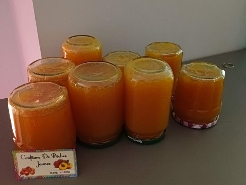 Cliquez pour zoomer ! Confiture de pêches Thermomix par nadege0730