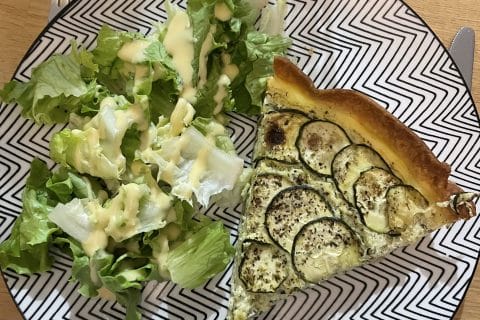 Cliquez pour zoomer ! Tarte courgettes et ricotta Thermomix par AuroreChdv