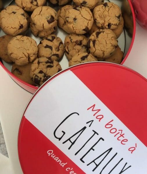 Cliquez pour zoomer ! Cookies beurre de cacahuète et pépites de chocolat Thermomix par AuroreChdv