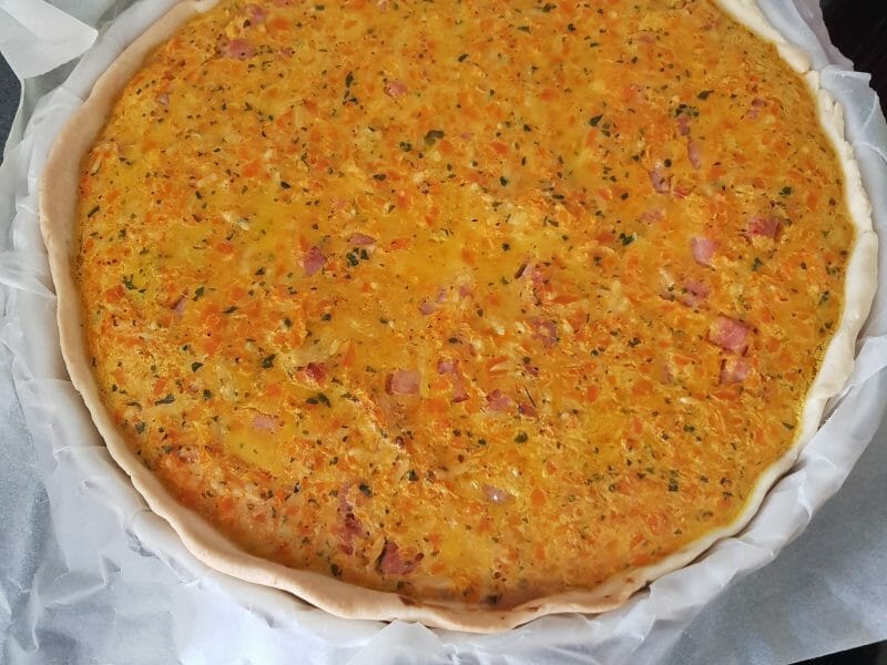 Cliquez pour zoomer ! Tarte à la carotte Thermomix par Olivia0609