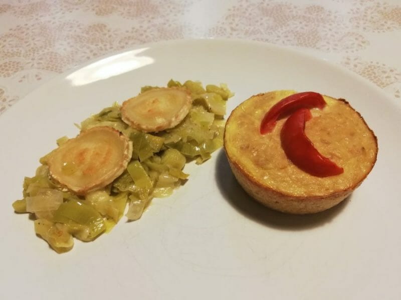 Cliquez pour zoomer ! Clafoutis de thon Thermomix par Lenayg