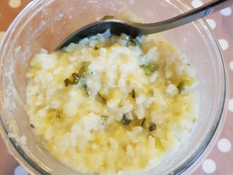 Cliquez pour zoomer ! Risotto au pesto d’épinards et basilic Thermomix par LaRondo