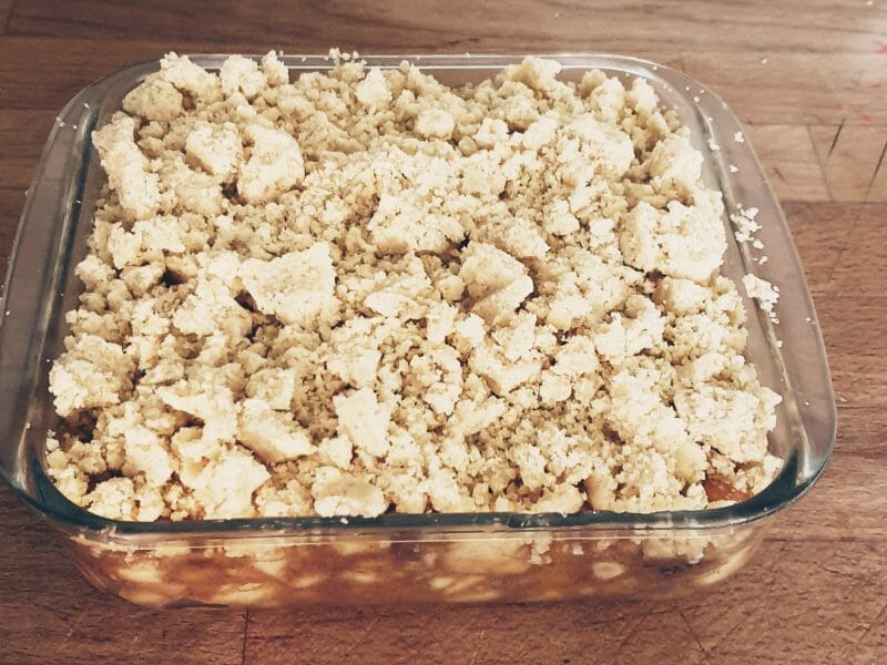 Cliquez pour zoomer ! Crumble au kaki Thermomix par IngridB88