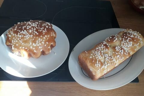 Cliquez pour zoomer ! Brioche tressée à la mie filante Thermomix par LeoetYan