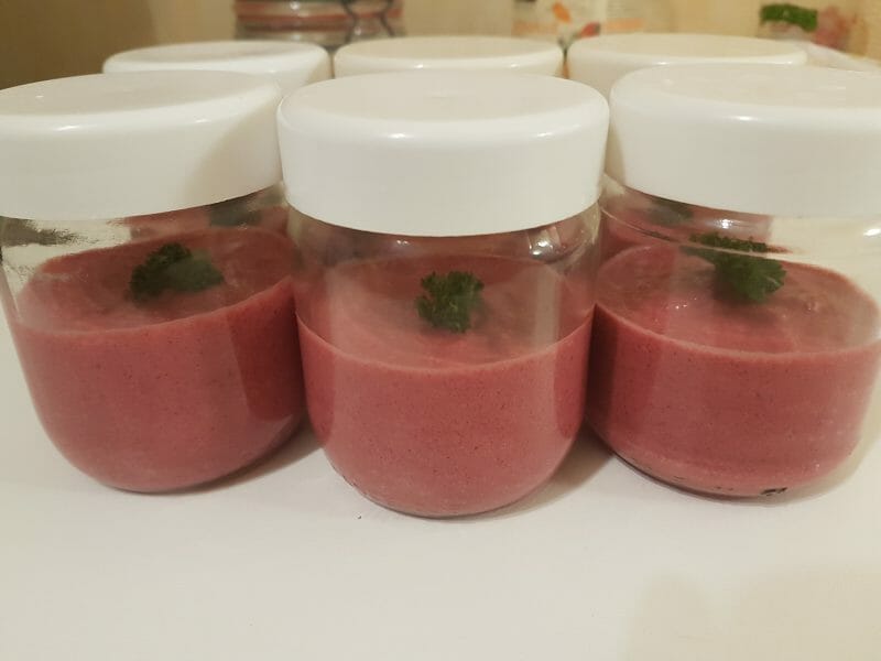 Cliquez pour zoomer ! Verrines de betterave Thermomix par lapinpinpin