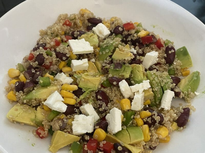 Cliquez pour zoomer ! Salade de quinoa mexicaine Thermomix par Sabrina13013