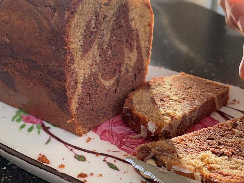 Cliquez pour zoomer ! Marbré au chocolat Thermomix par Tharkan