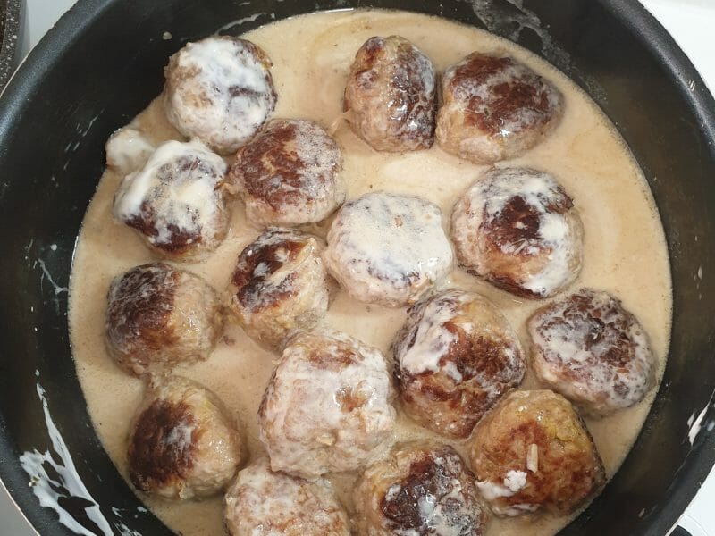 Cliquez pour zoomer ! Boulettes de poireau et boeuf citronné Thermomix par choupinette37