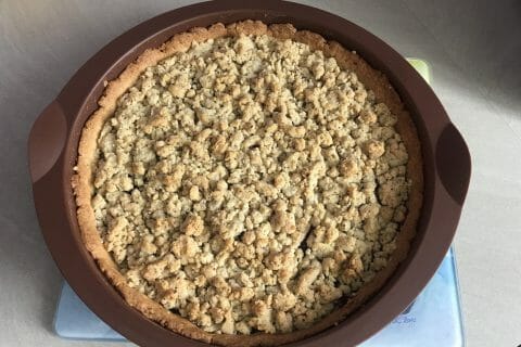 Cliquez pour zoomer ! Tarte aux cerises façon crumble Thermomix par jamaya27