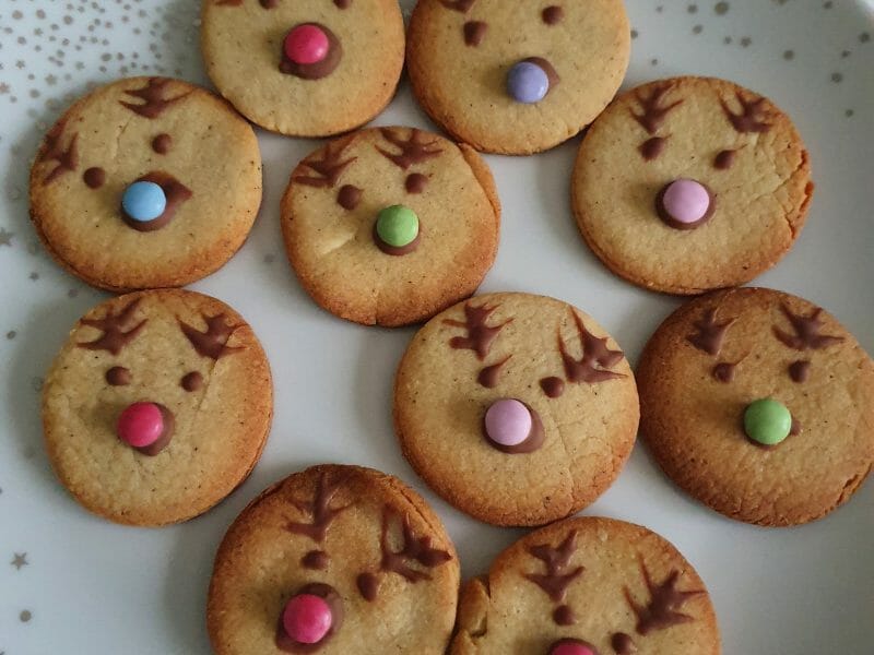Cliquez pour zoomer ! Sablés rennes de Noël Thermomix par Asld29