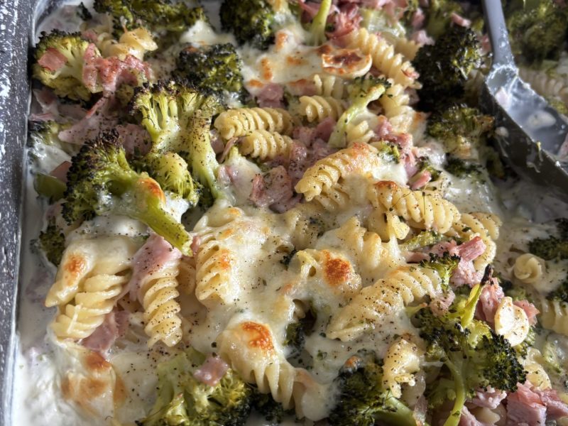 Cliquez pour zoomer ! Gratin de pâtes au brocoli Thermomix par gigi86